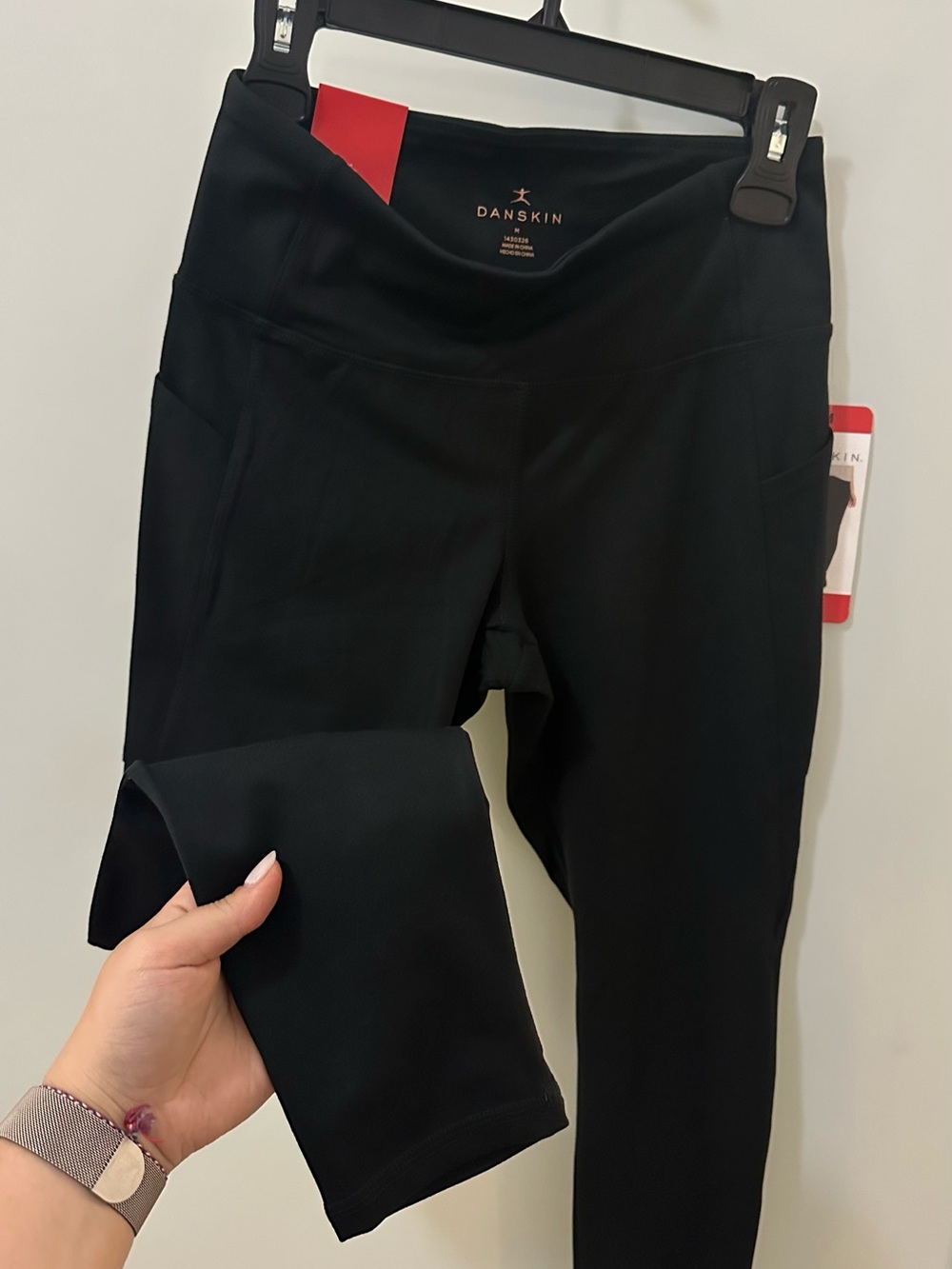 Danskin Black High-Rise Performance Leggings